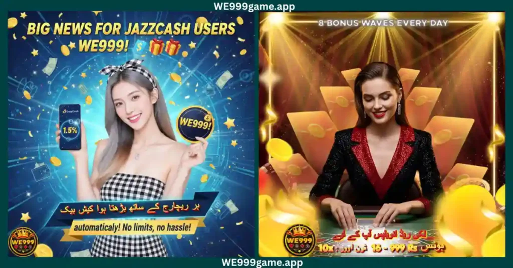 we999 game jazzcash rewards